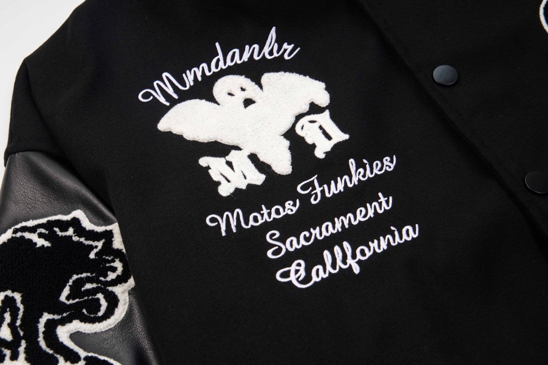 Geborduurd Varsity Jack