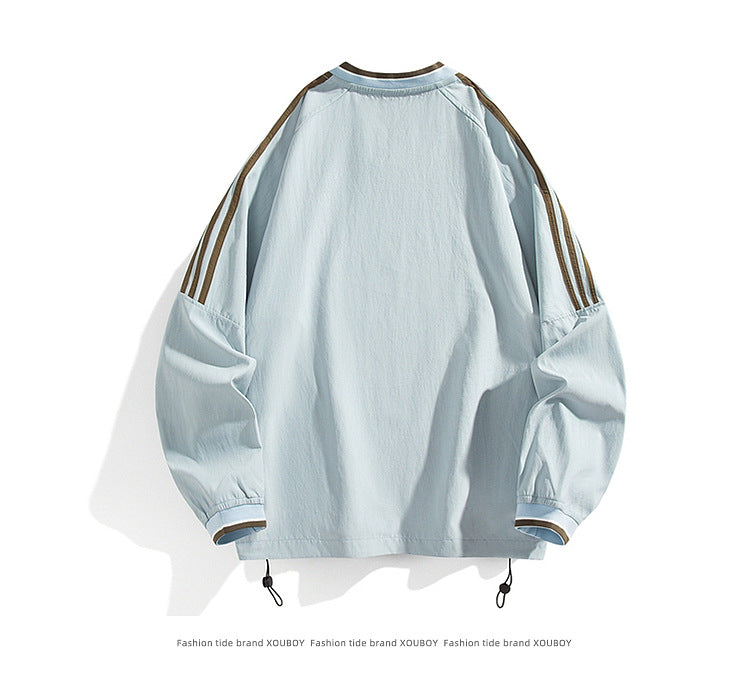 Retro Windbreaker Sweater