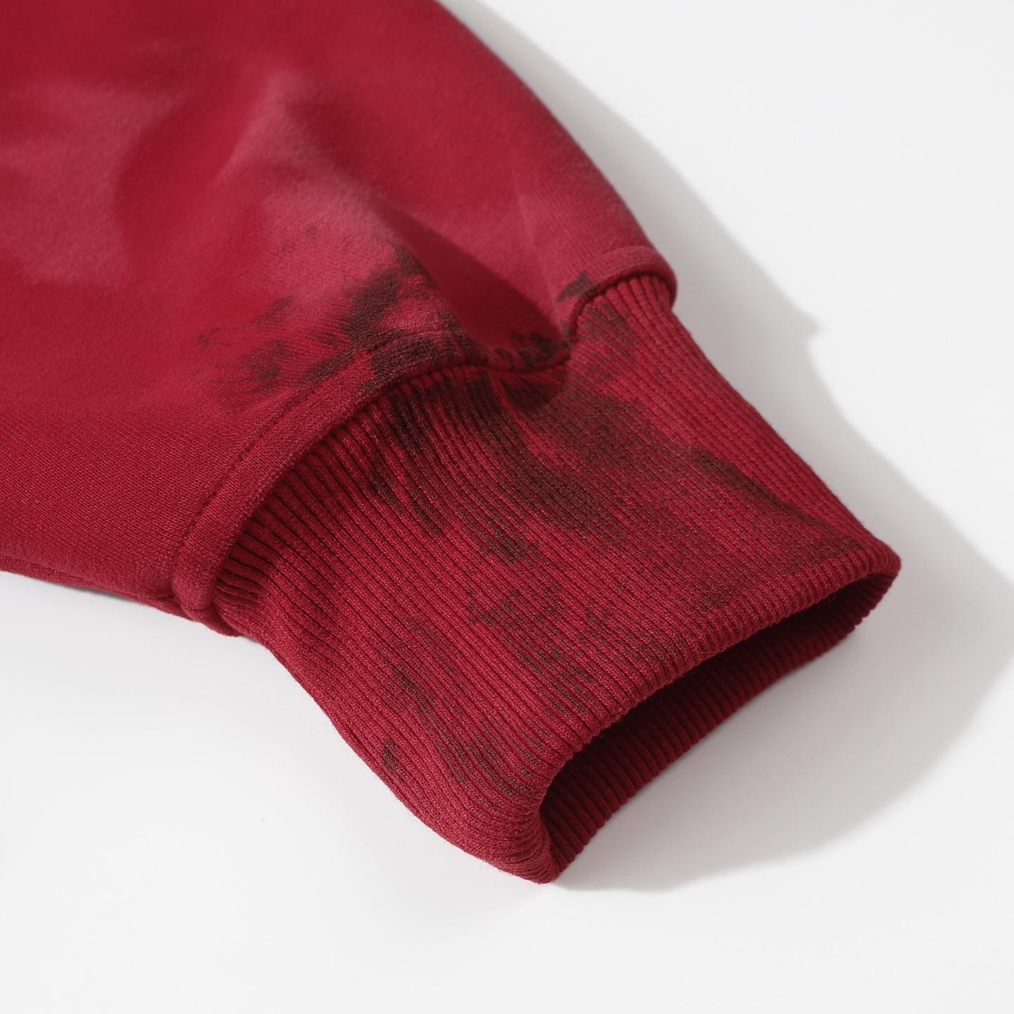 Tie Dye Graphic Hood