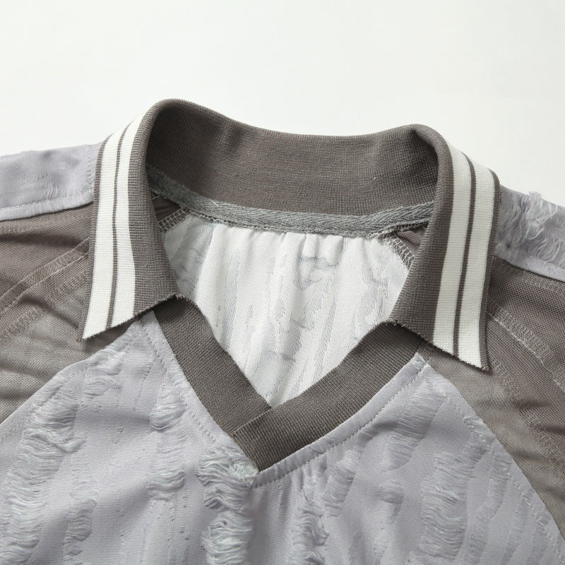 Gelaagd Mesh Shirt