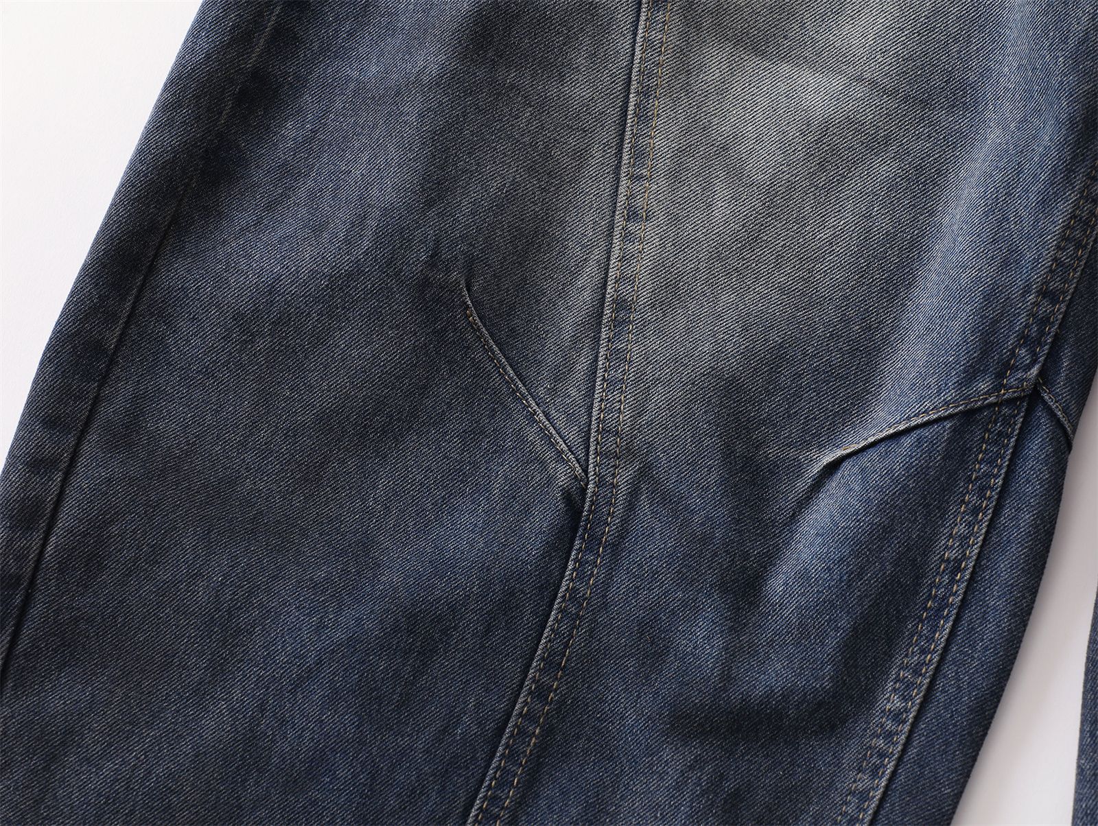 Gepaneelde Baggy Jeans