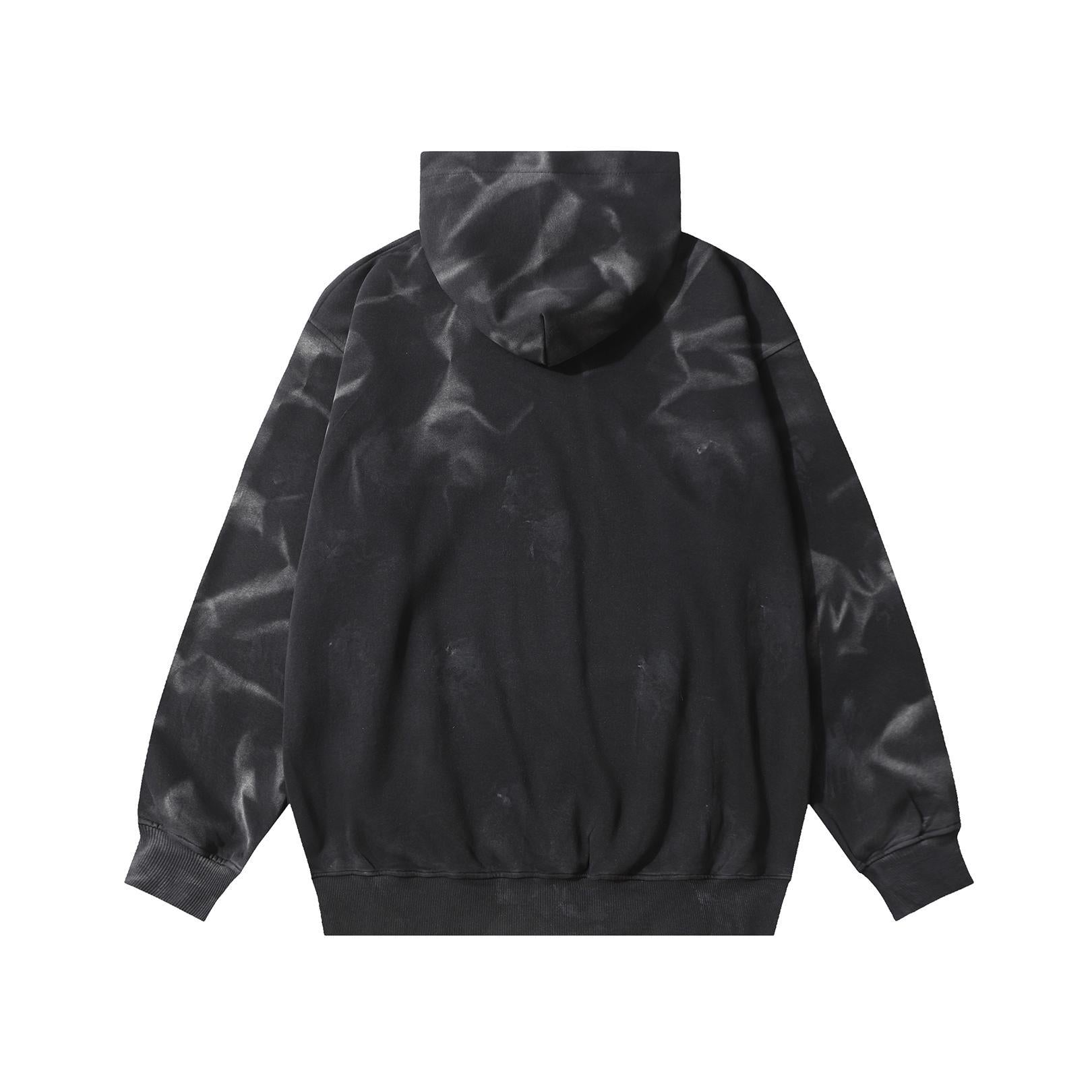 Tie Dye Graphic Hood