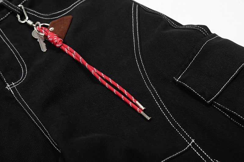 Contrastnaad Cargo Short