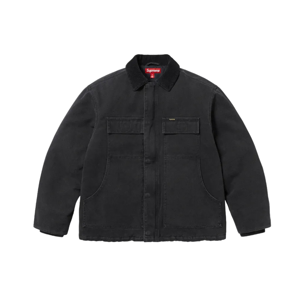 Supreme Old English Canvas Work Jacket