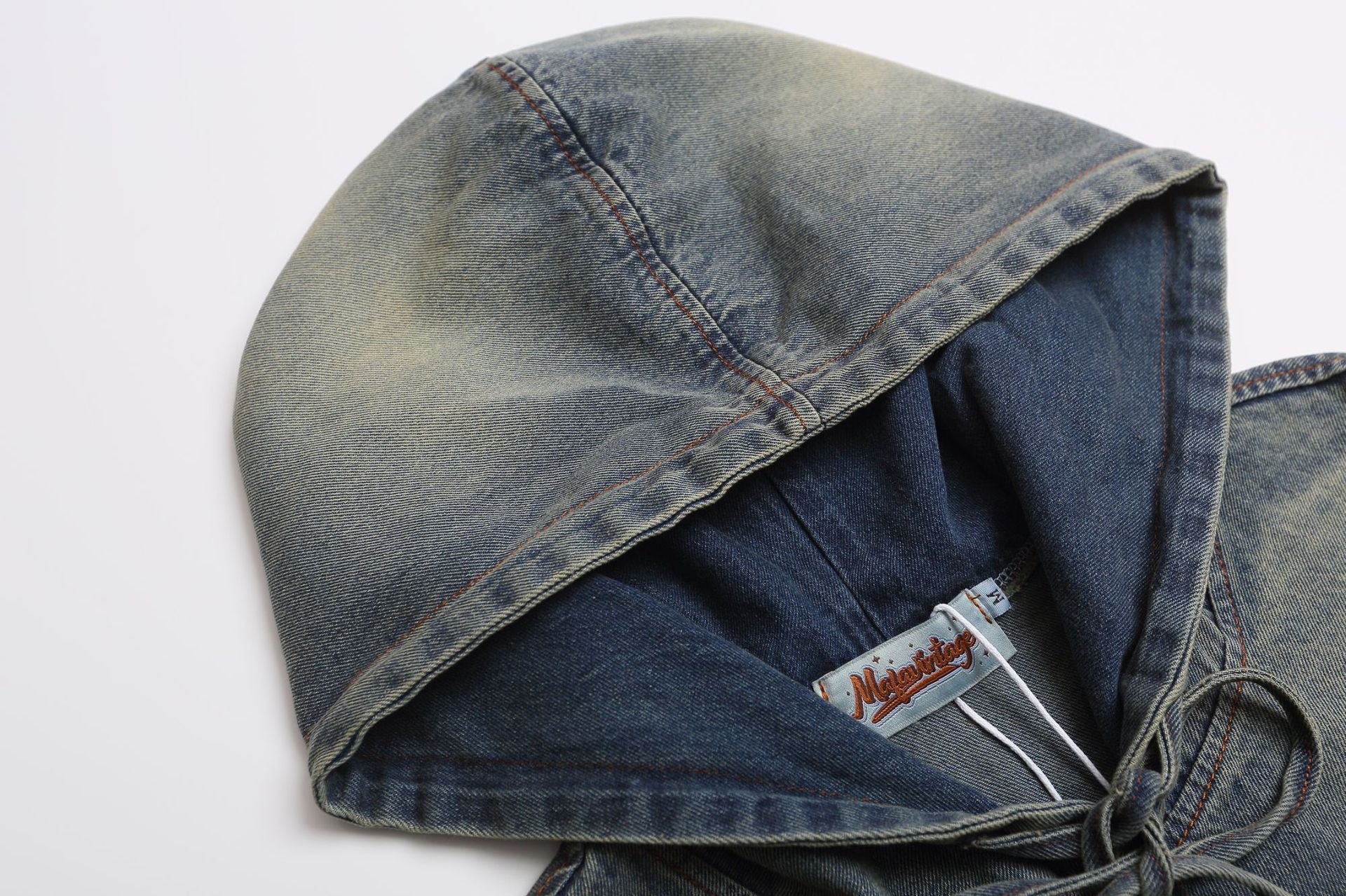 Denim Washed Hood