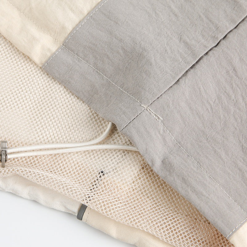 Retro Paneel Windbreaker