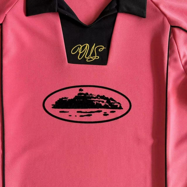 Corteiz Coral Pink Football Jersey