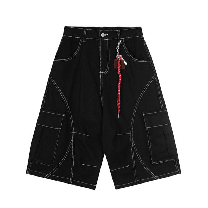 Contrastnaad Cargo Short