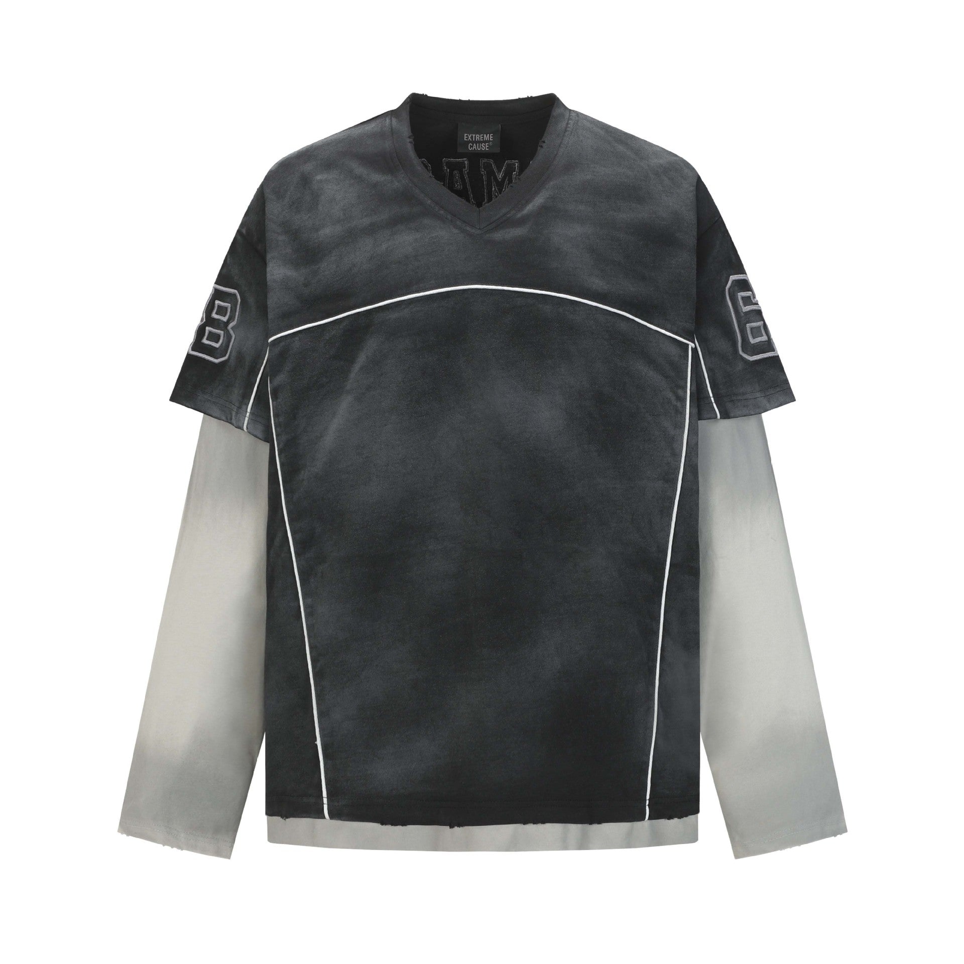 Layered Jersey Sweater