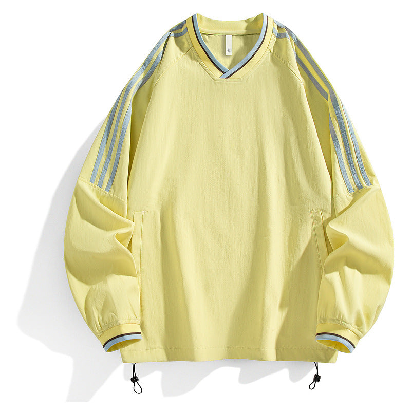 Retro Windbreaker Sweater