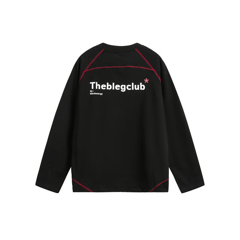 Contrast Raglan Sweater