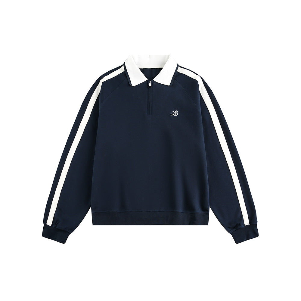 Polo Zip Sweater