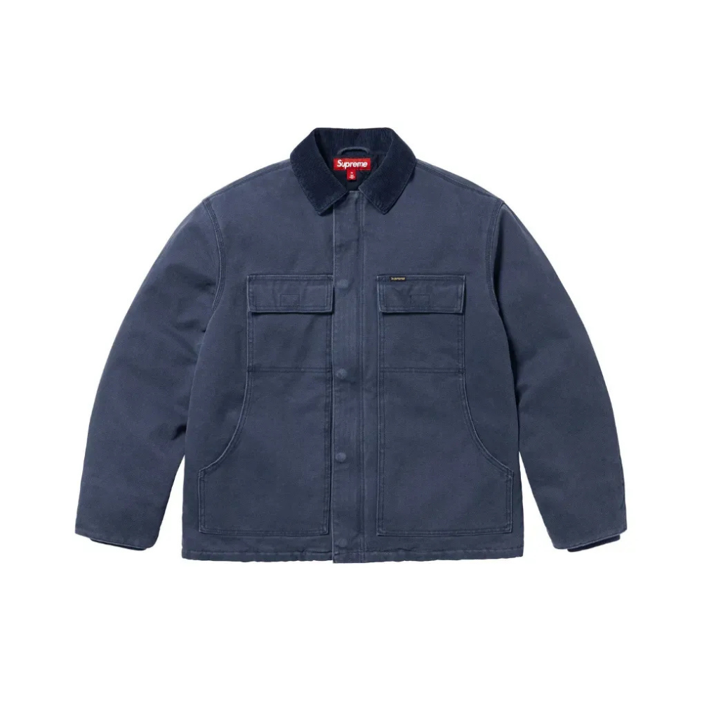 Supreme Old English Canvas Work Jacket