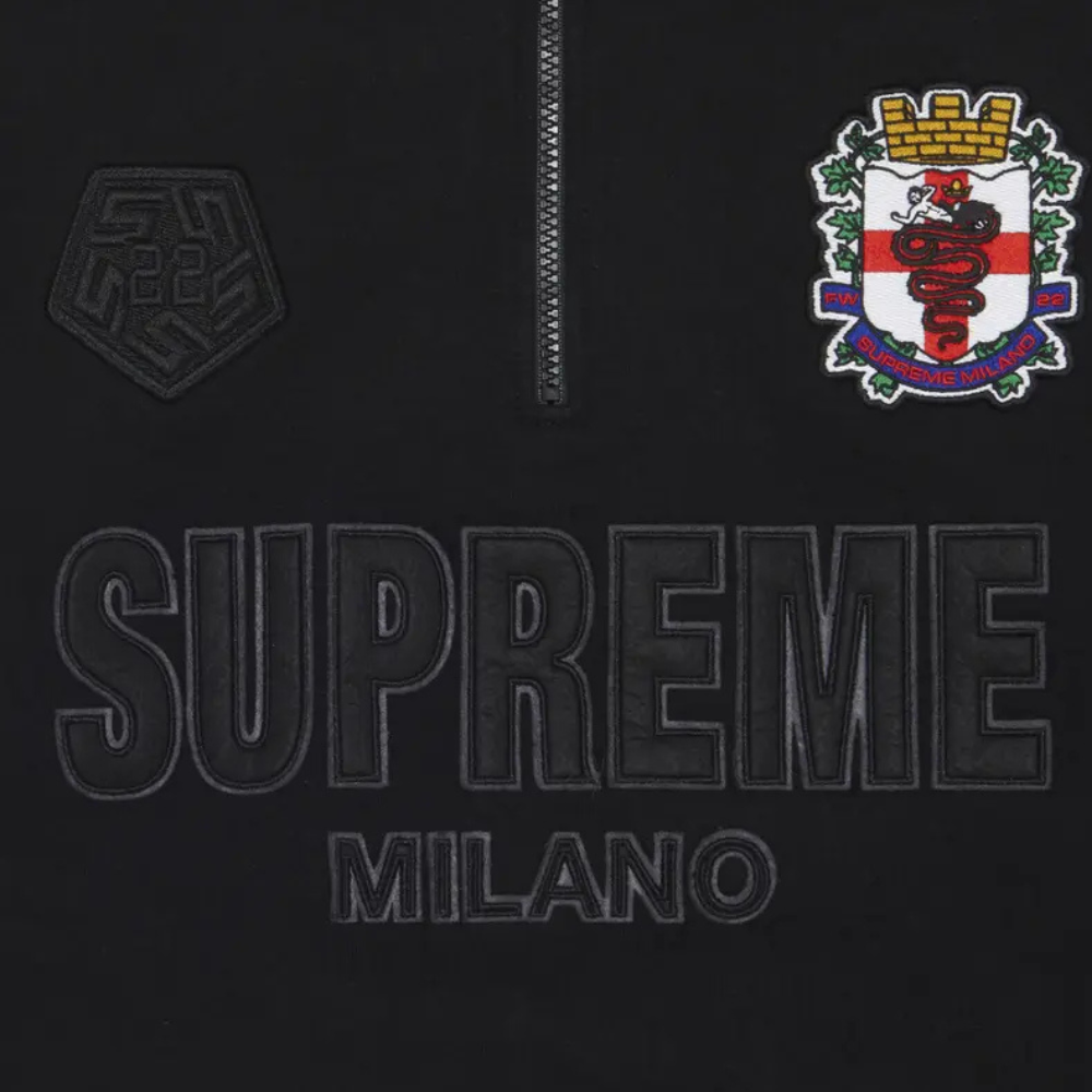 Supreme Milano Hal-Zip Sweatshirt