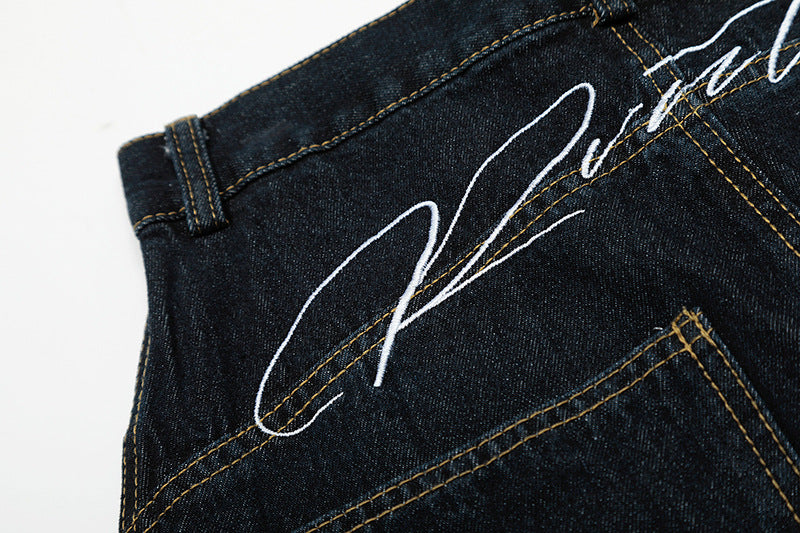 Structurele Wijde Short