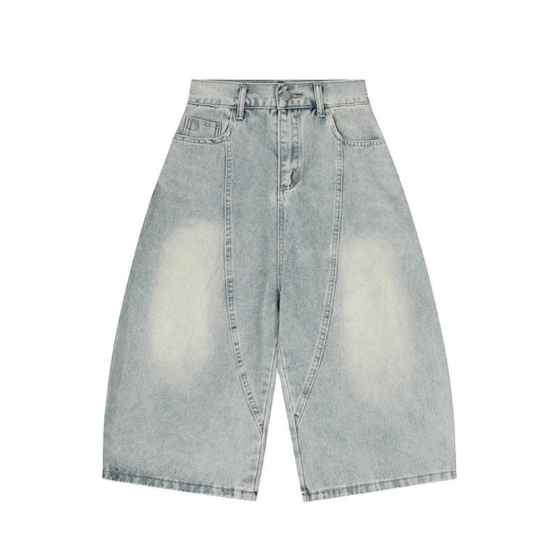 Structurele Wijde Short