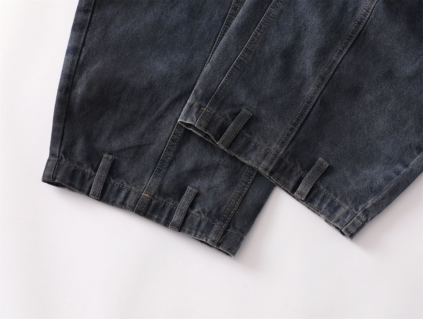 Gepaneelde Baggy Jeans
