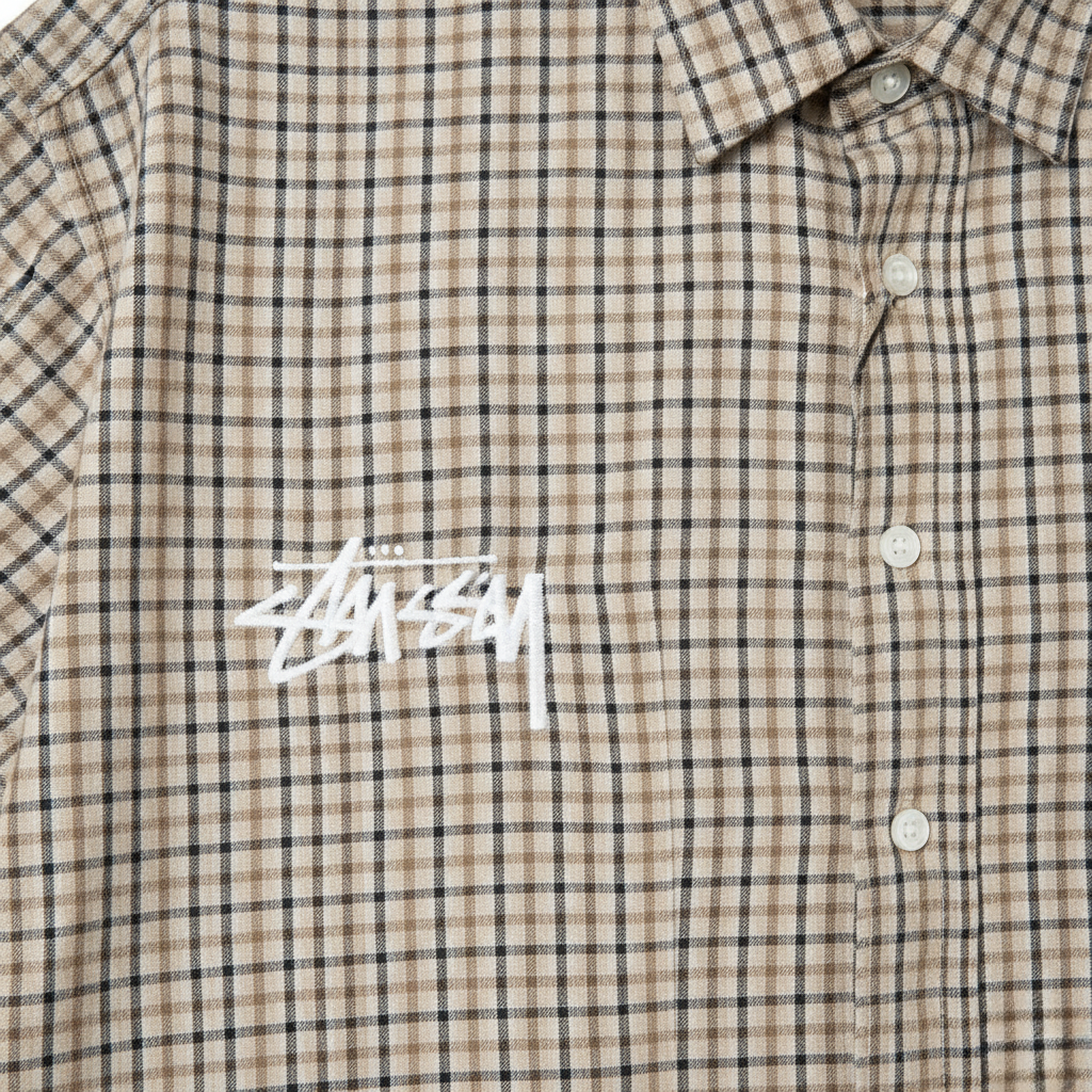 Stüssy Plaid Short-Sleeve Shirt