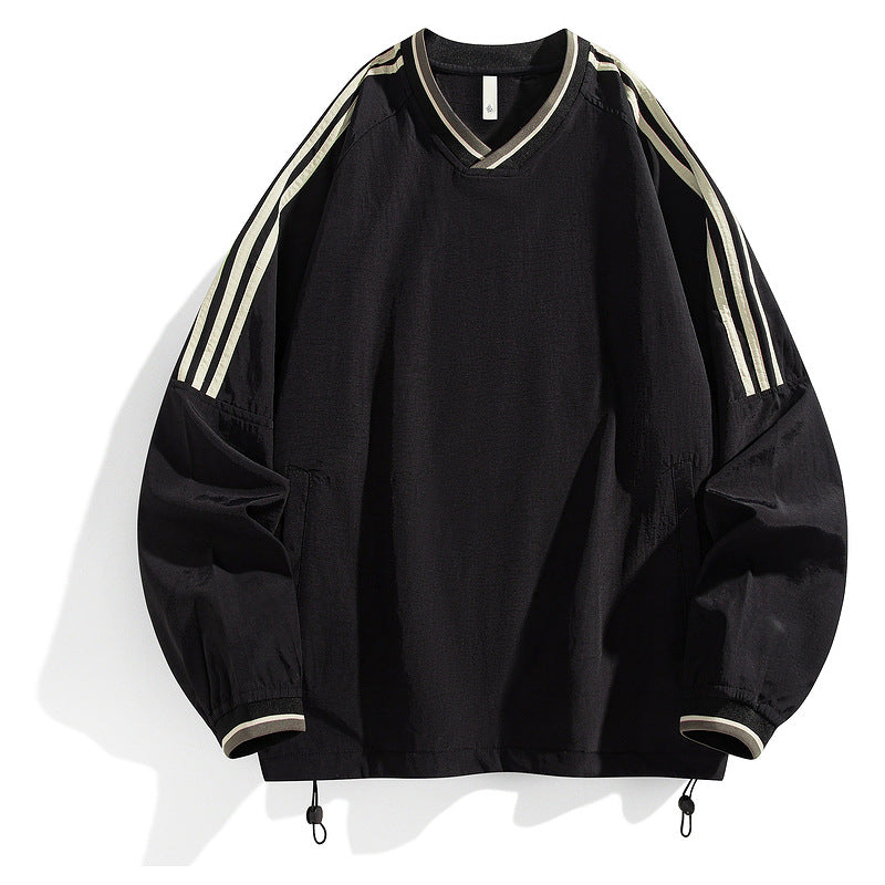 Retro Windbreaker Sweater