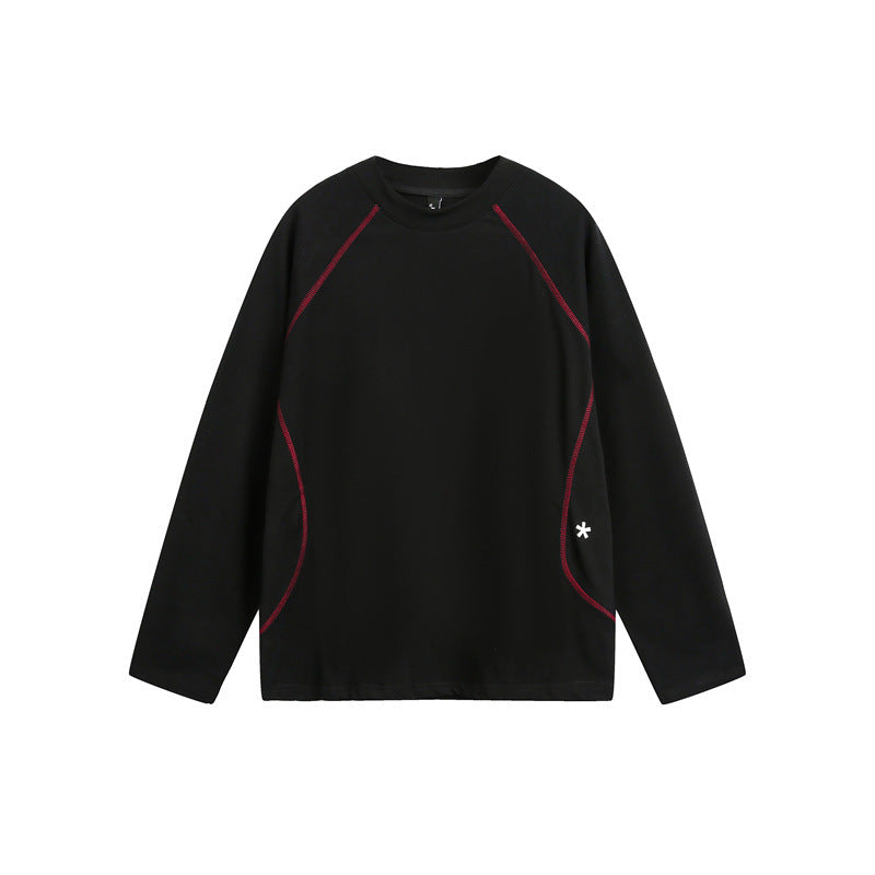 Contrast Raglan Sweater