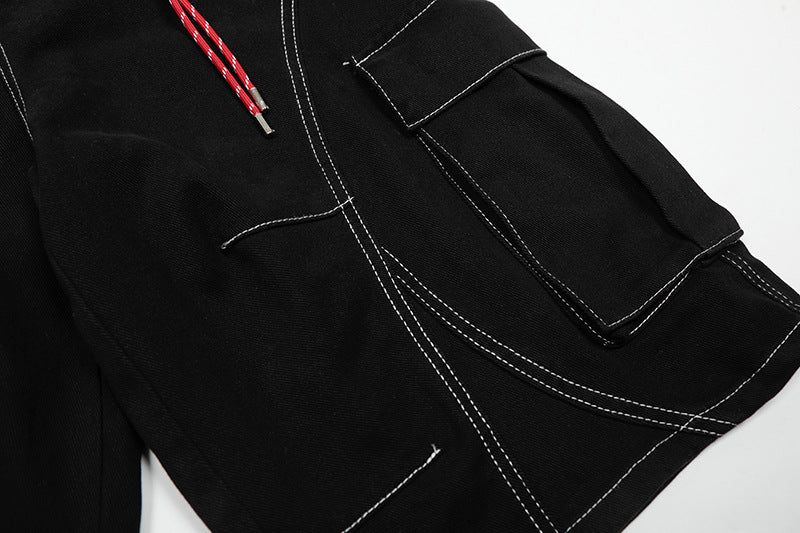 Contrastnaad Cargo Short