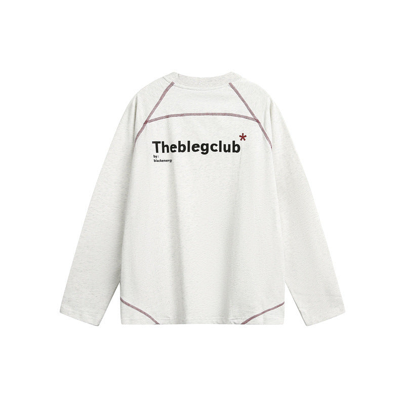 Contrast Raglan Sweater