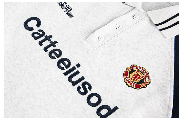 Retro Polokraag Sweater