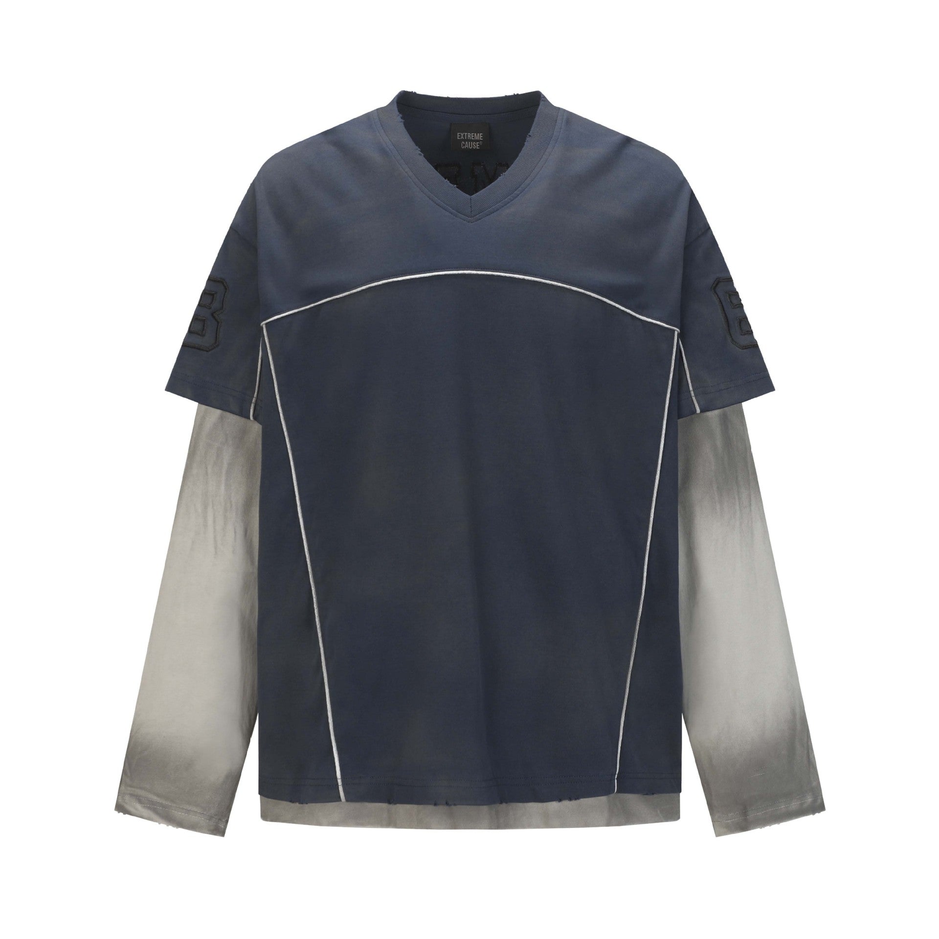 Layered Jersey Sweater