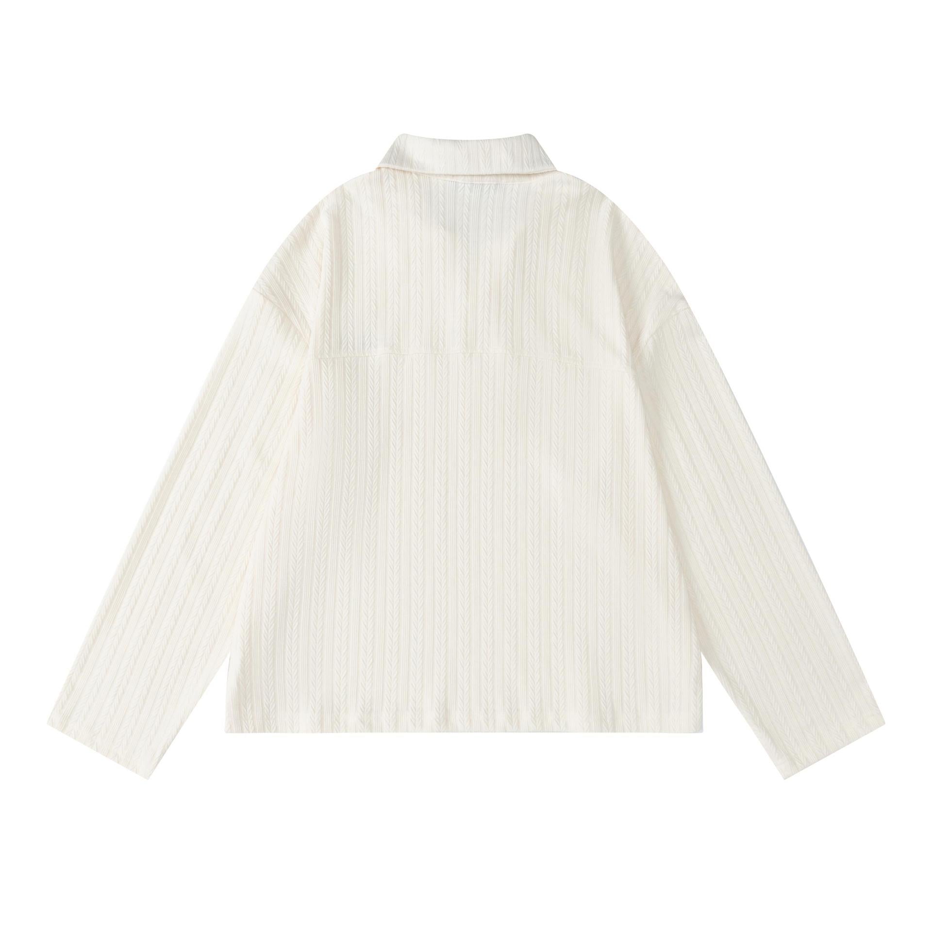 Gebreide Longsleeve Polo