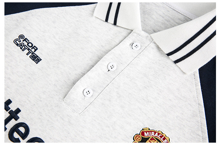 Retro Polokraag Sweater