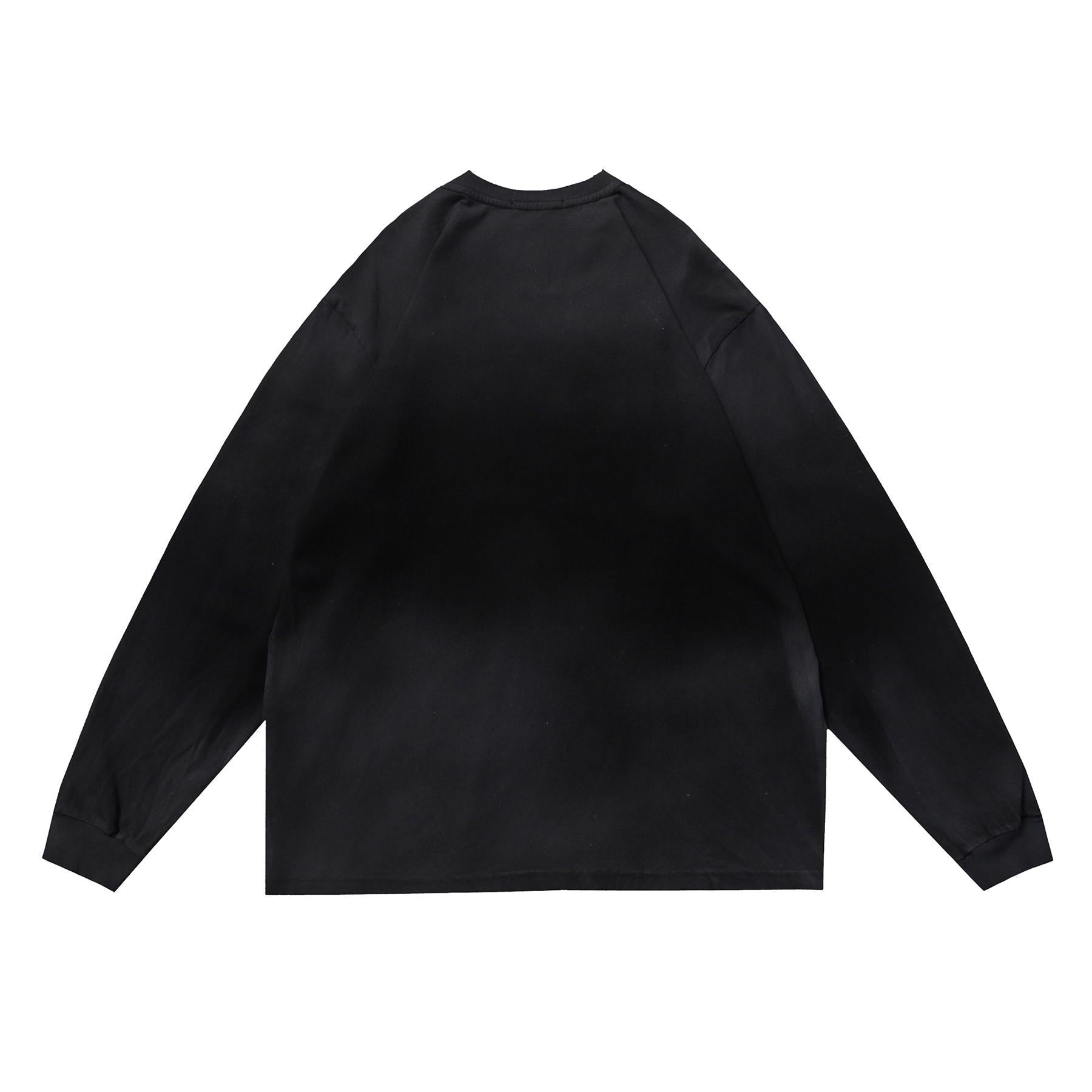 Ombré Grafiek Longsleeve