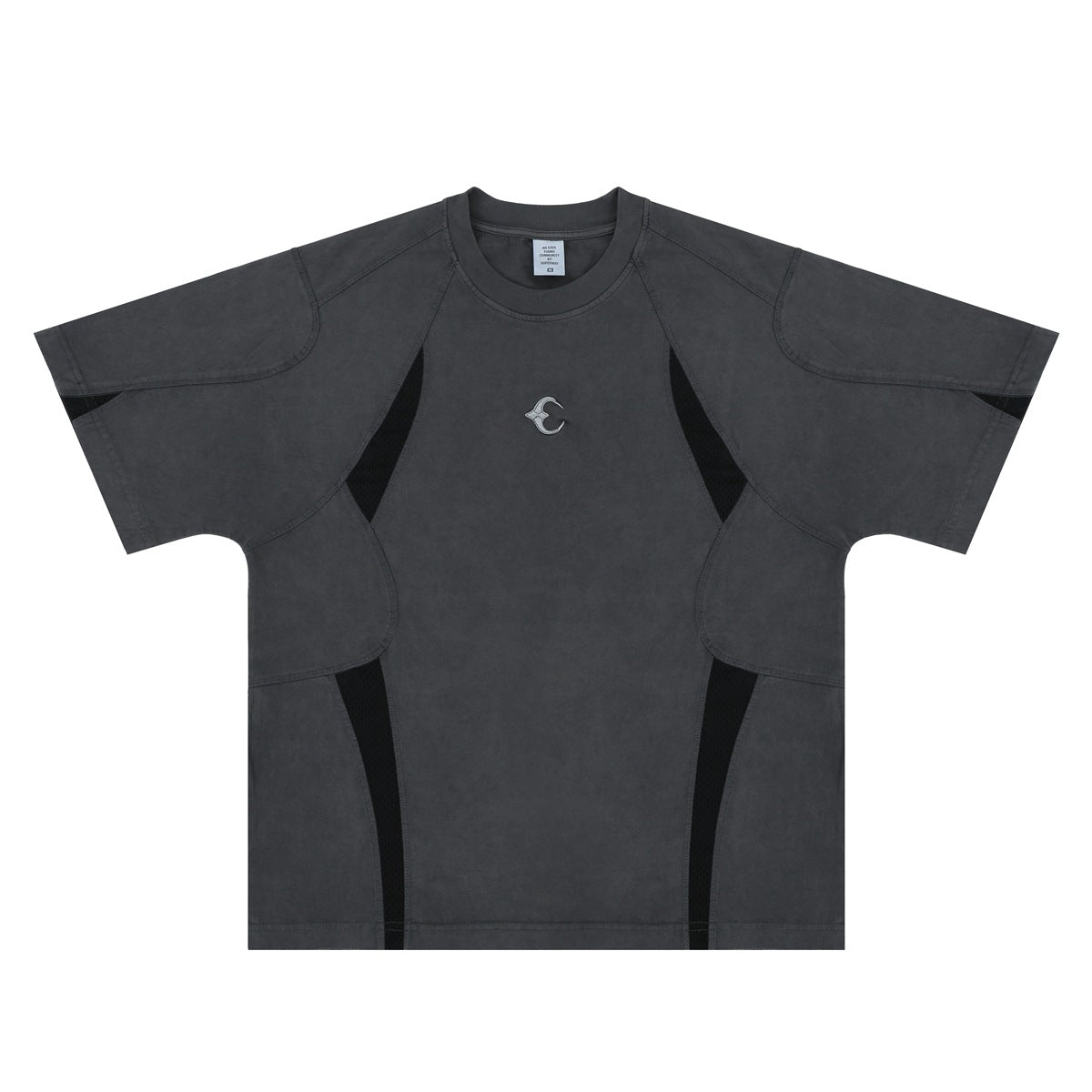 Gepantserd Paneel T-Shirt