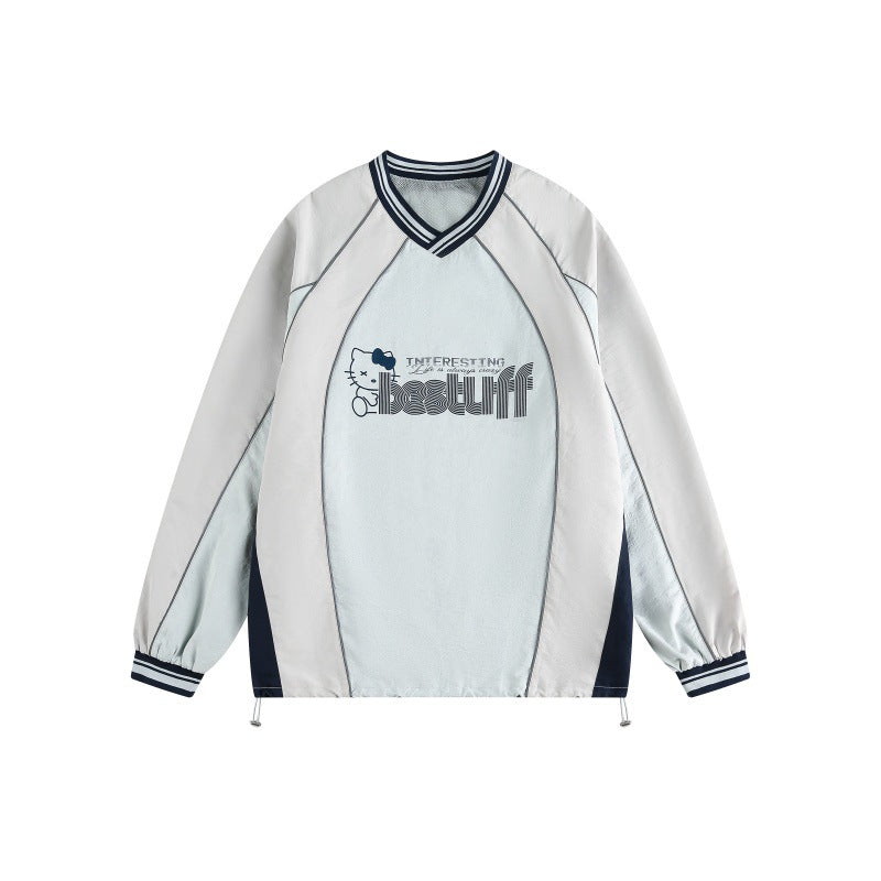 Retro Paneel Windbreaker