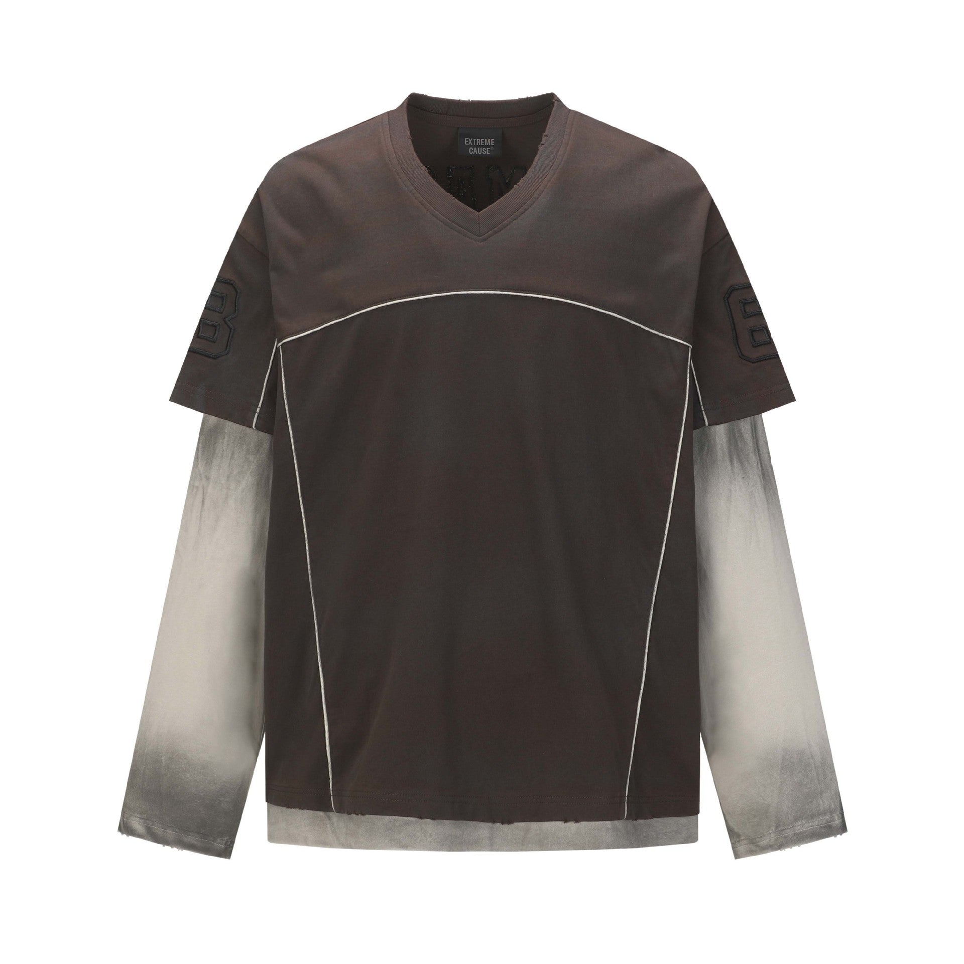 Layered Jersey Sweater