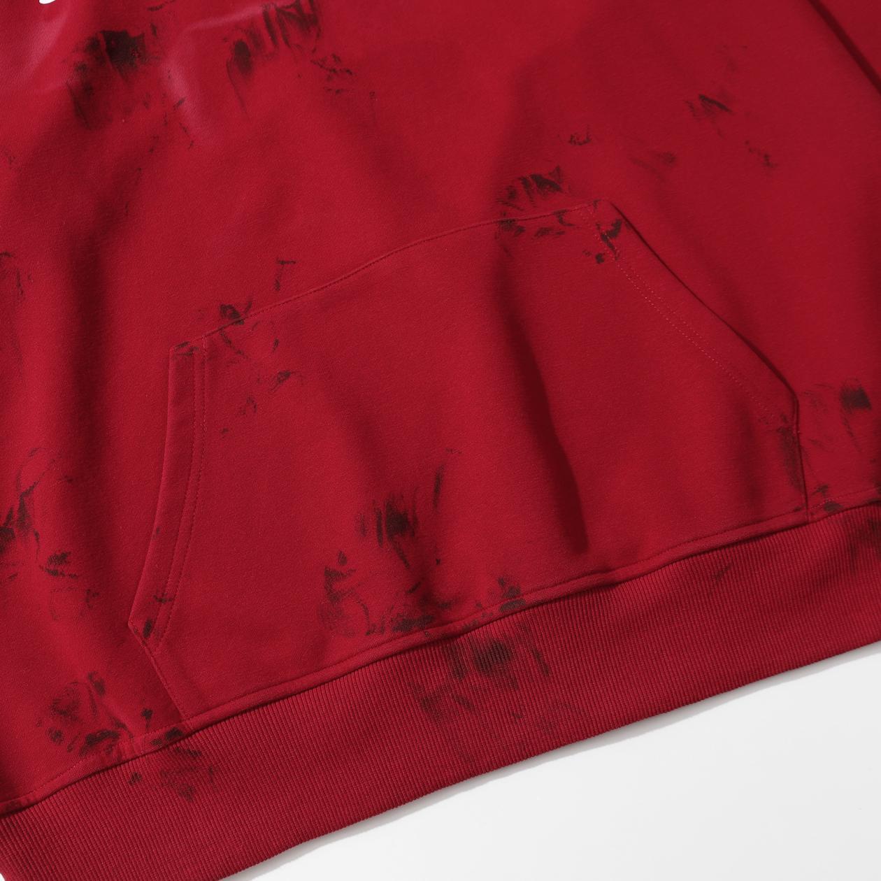 Tie Dye Graphic Hood