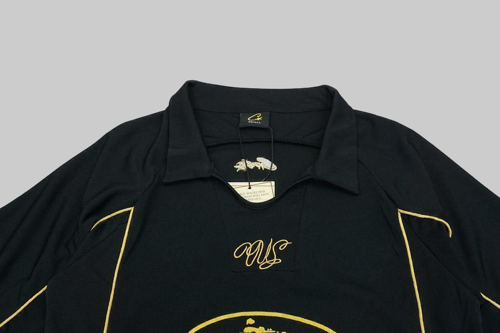 Corteiz Talismo Black Voetbalshirt