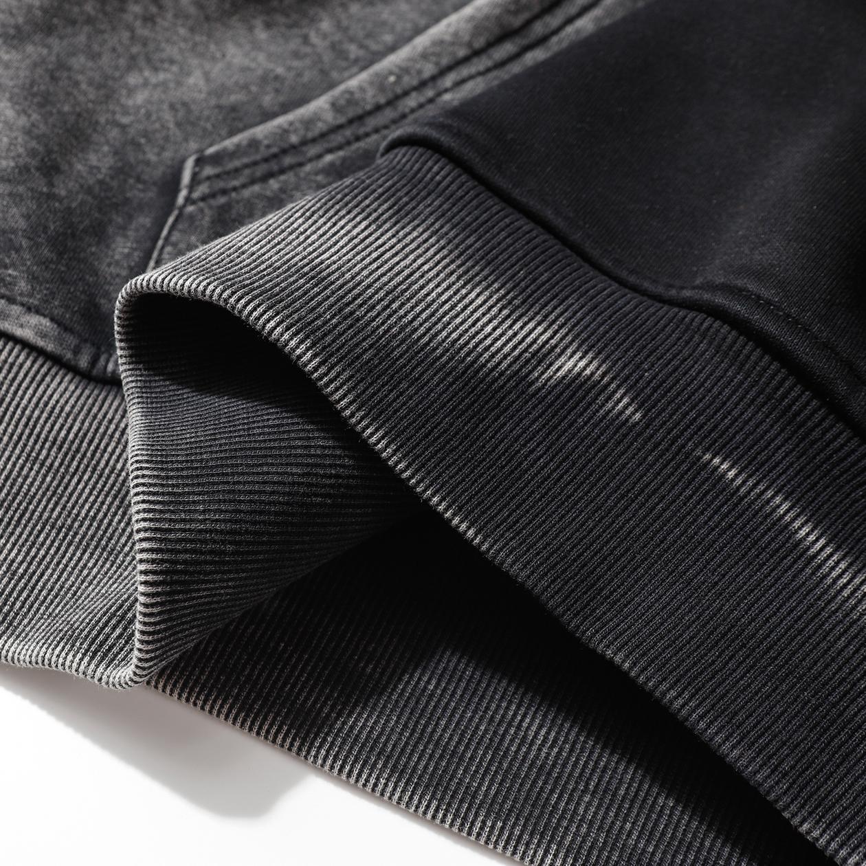 Embossed Washed Hood