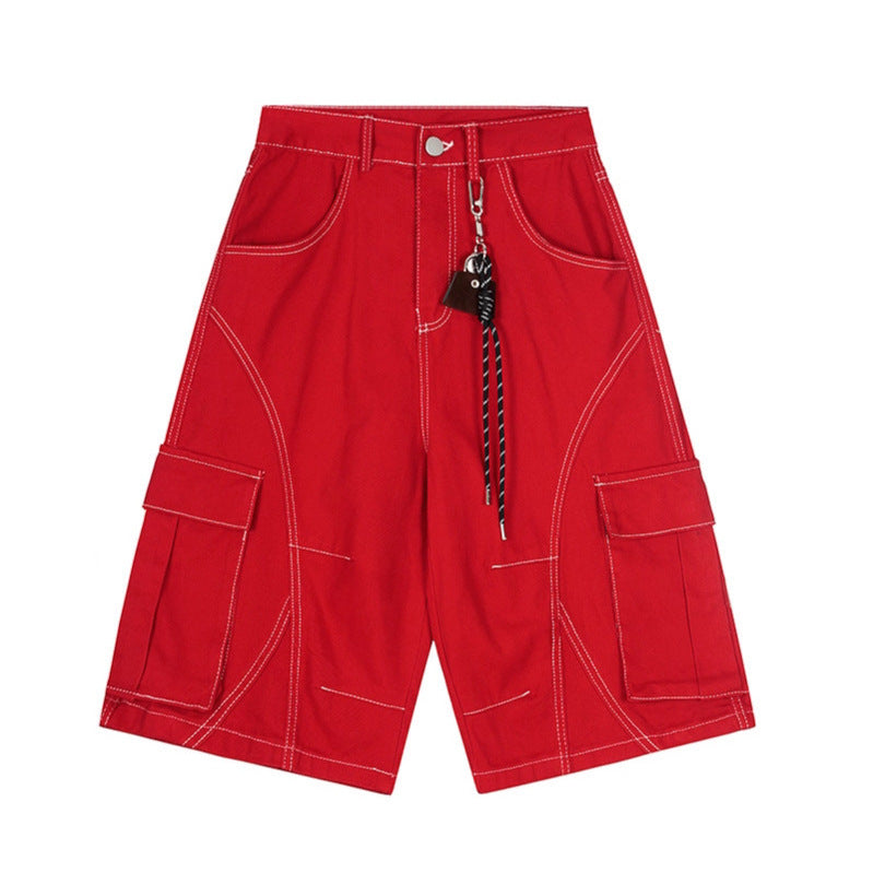Contrastnaad Cargo Short