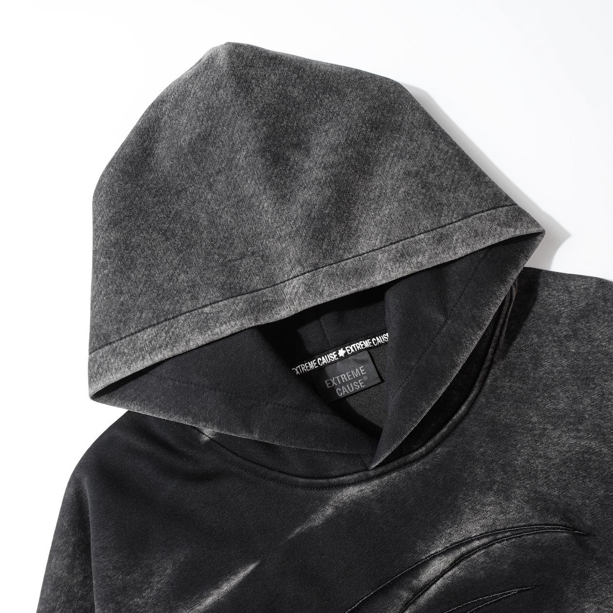 Embossed Washed Hood