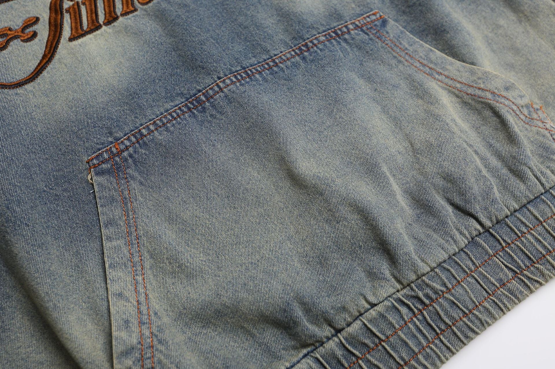 Denim Washed Hood