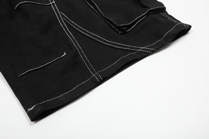 Contrastnaad Cargo Short