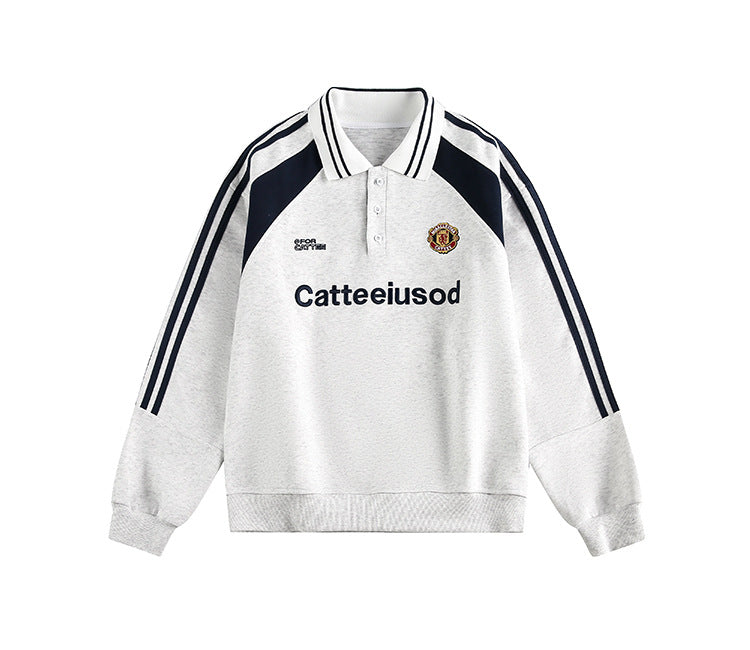 Retro Polokraag Sweater