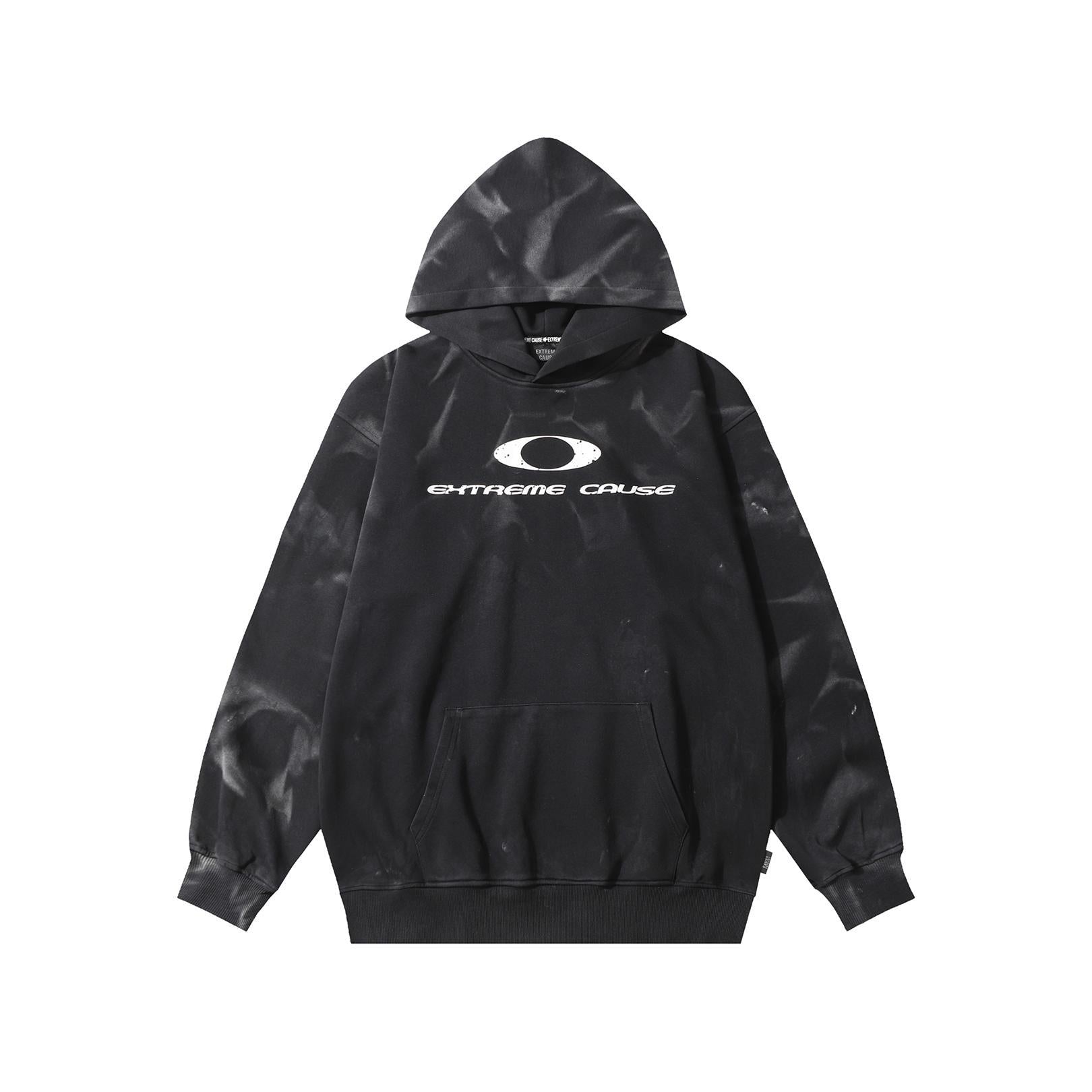 Tie Dye Graphic Hood