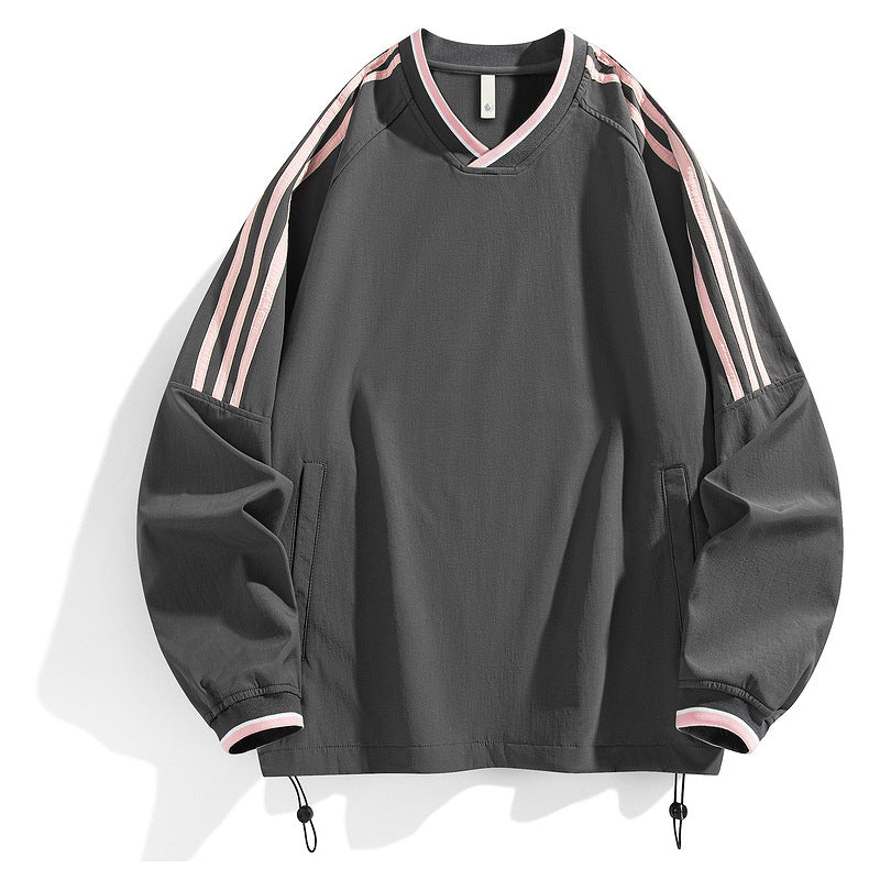 Retro Windbreaker Sweater