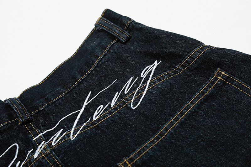 Structurele Wijde Short