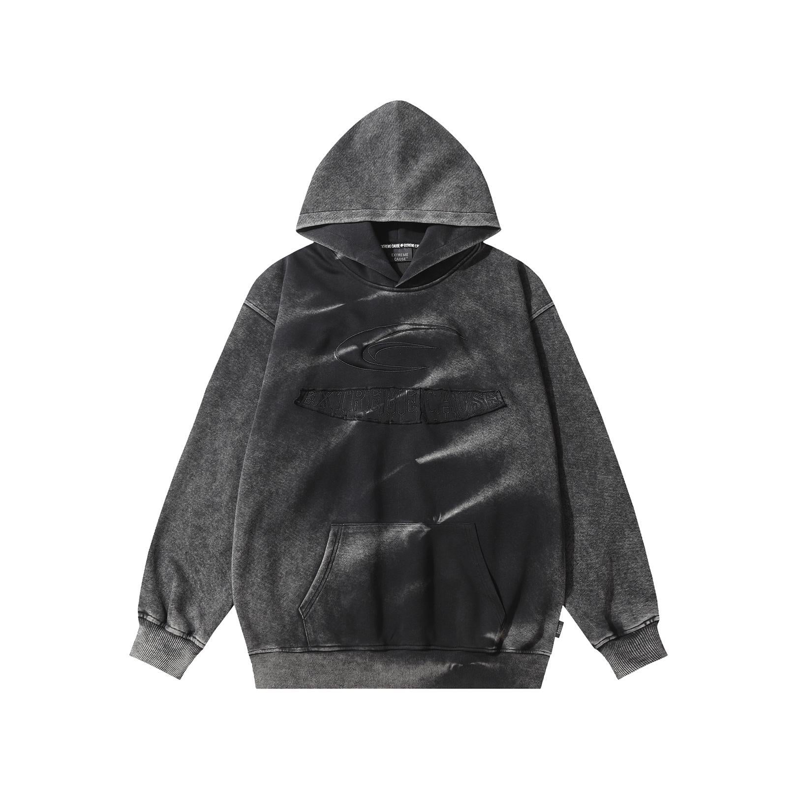 Embossed Washed Hood