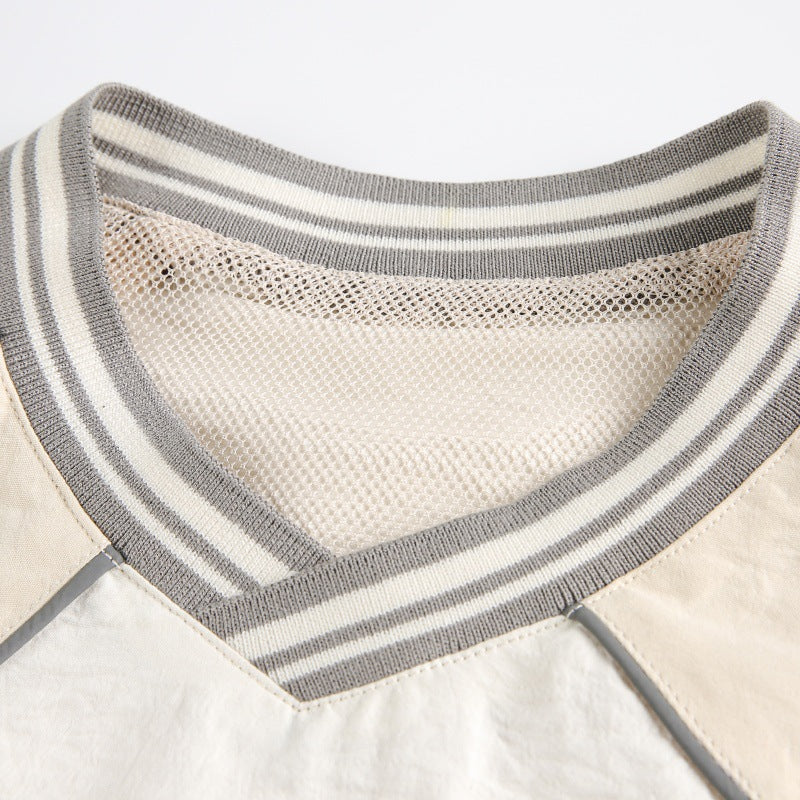 Retro Paneel Windbreaker