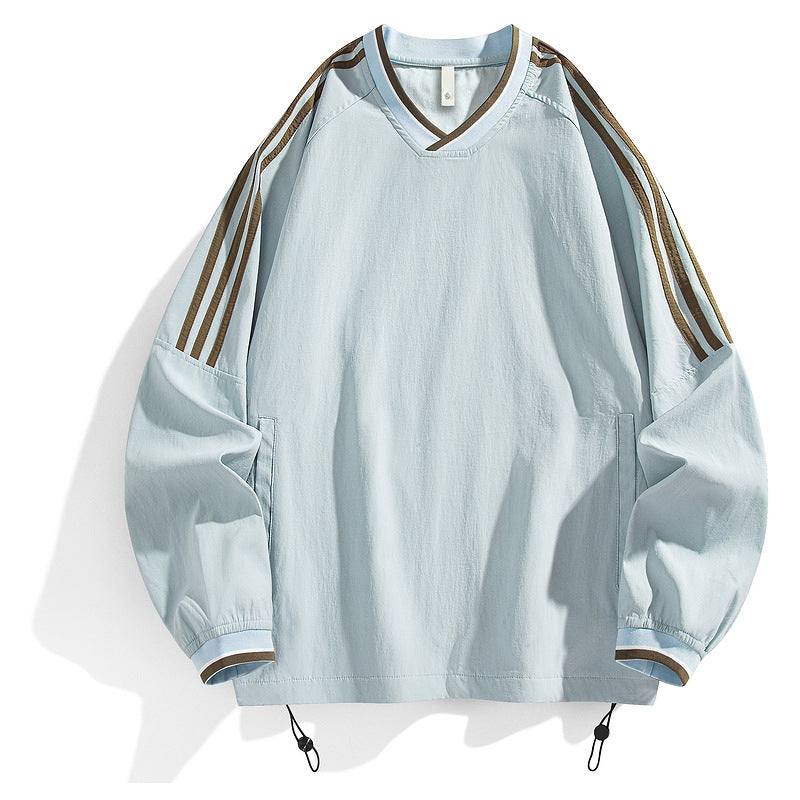 Retro Windbreaker Sweater