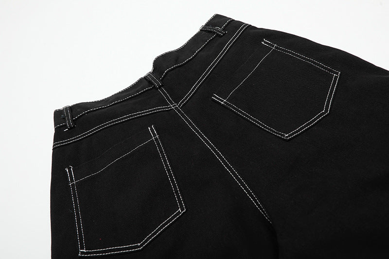 Contrastnaad Cargo Short