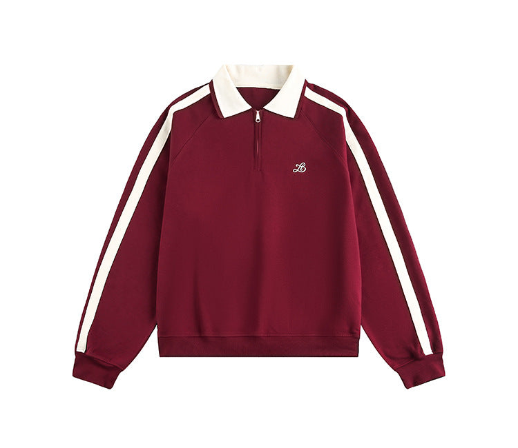 Polo Zip Sweater